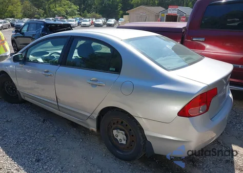 2006 Honda Civic Lx из США, поврежденный, VIN 1HGFA16546L115287